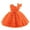Orange, variant on Toddler Baby Girl Butterfly Tutu Dress Bowknot Princess Flower Girl Wedding Pageant Birthday Party Dresses 9-12 Months Purple