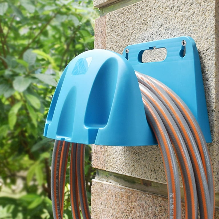 Garden Hose Holder, Wall-Mounted Reel Water Pipe Rack Hose Reel Bracket 