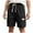 Black, variant on Sopiago Boys Lightweight Cargo Shorts Youth Drawstring Quick Dry Shorts for Boys Kids Hiking Short with Zipper Pockets (Black,4-5 Years)