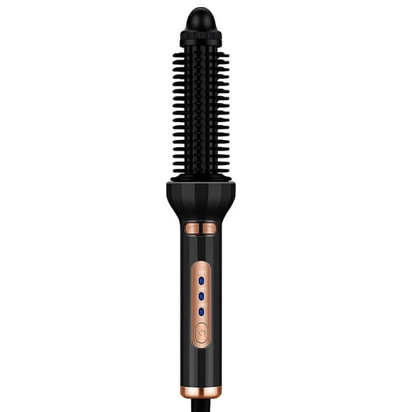 DEBGFS 2 In 1 Hair Dryer Brush Automatic Rotating Roller Professional Hot Air Styler,black