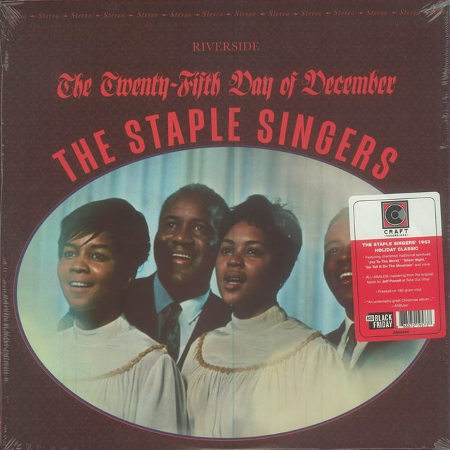STAPLE SINGERS BF 2021 - TWENTY-FIFTH DAY OF DECEMBER (LP/RSD EXC) (LP/Vinyl)
