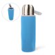 thumbnail image 2 of 550ML Portabotellas de agua Bolsa de la bolsa Cubierta de la bolsa Soporte de botella de agua aislado Juegos de tazas Ideal para vidrio de acero inoxidable o plástico Tamaño - 6.8 * 19CM (Lake Blue), 2 of 6