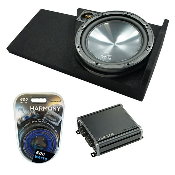 2014 - 2018 Chevy Silverado Double Cab Harmony HA-R124 12 Sub Box CXA400.1