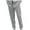 Light Gray, variant on Men'S Pants Solid Color Men Casual Trousers Everyday Wear Comfortable Flat Front Design with Side Pockets for Daily Use Size:S