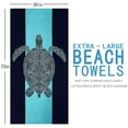 thumbnail image 4 of 4 Pack Oversized Beach Towel Set - 72"x36" Extra Large Big Microfiber Beach Towel Blanket Clearance , Sand Free Quick Dry Super Absorbent Soft Travel Swim Towels Gift for Women Men Adults, 4 of 6