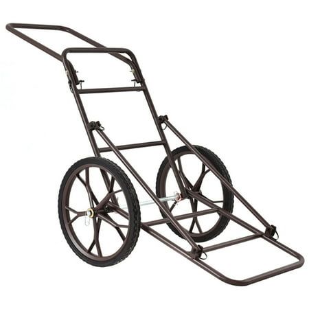 GVN Larger Capacity Folding Deer Game Cart Bike Floor Stand