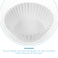 thumbnail image 4 of 100 moldes de aluminio engrosados para cupcakes, mini pasteles, muffins y repostería (plateados), 4 of 6