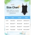 thumbnail image 2 of GYRATEDREAM Girls One Piece Swimsuits Quick Dry Beach Swimwear Bathing Suit with Removeble Chest Pads for Big Girls 9-16 Years, 2 of 9