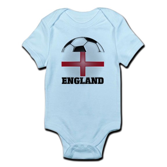 CafePress - England Soccer Infant Creeper - Baby Light Bodysuit