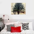 thumbnail image 5 of Orinice  Vintage Forest Wall Art Prints , Nature Wall Art, Black Landscape Artwork Prints Wall Decor, Pine Tree Mountains Wall Art Prints for Farmhouse Living Room 20x16in, 5 of 6