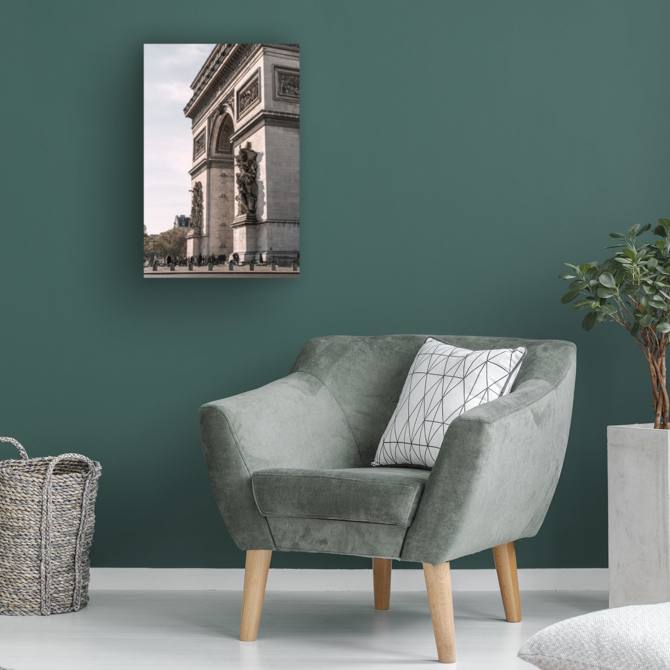 Pictufy Studio III 'Arc De Triomphe 2' Canvas Art - 12 x 19 Inches