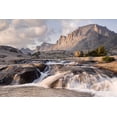 thumbnail image 2 of Paulson, Don 32x23 White Modern Wood Framed Museum Art Print Titled - WY, Bridger NF Rapids and Fremont Peak, 2 of 4