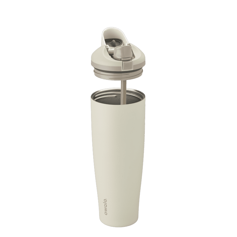 Owala, Water Tumbler, 40oz, Stainless Steel Lightly Toasted