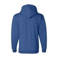 thumbnail image 3 of Men's Double Dry Action Fleece Pullover Hood, Royal Blue - S, 3 of 3