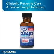 Pro Clearz Fungal Shield Brush-On Antifungal Liquid, Maximum Strength 1 oz (Pack of 2)