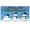 H, variant on Christmas Tapestries Large Holy Night Outdoor Banner 6 X 133 Ft Christmas Decoration Snowman Deer Santa Polyester Cover for Garage Door