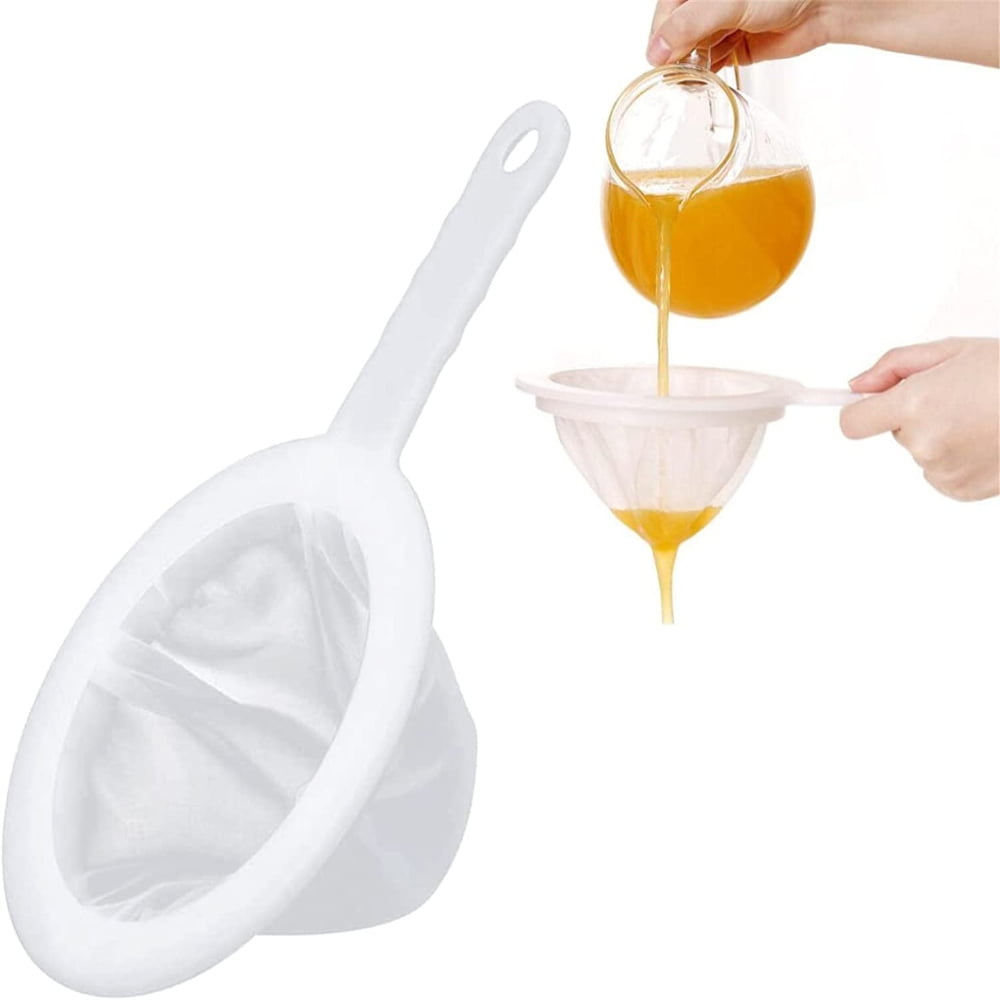 Ultra Fine Mesh Food Strainers 200 Mesh Nylon Strainer Spoon Juice