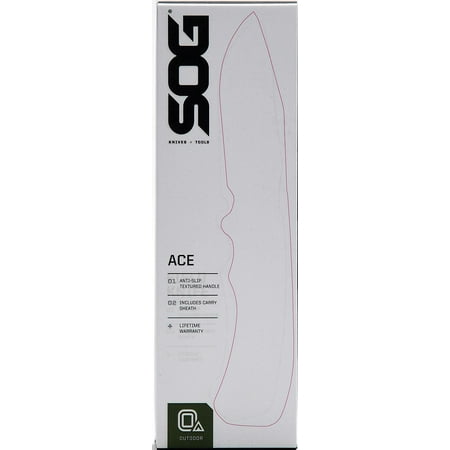 Sog Ace - Fixed Blade Knf Peg/bx