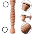 thumbnail image 3 of Wooden Foot Roller,natural Wood Ribbed Foot Massager Roller Acupressure Foot And Pain Relief For Plantar Fasciitis, Stress Relief Heath Therapy Relax, 3 of 4
