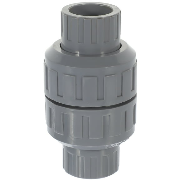 Válvula de retención de 25 mm para transferencia de líquidos. Válvula de retención para tuberías. Accesorio de prevención de reflujo.