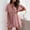 Pink, variant on TMOYZQ Women's Dress Deep V-Neck Wrap Short Sleeve Flowy Boho Mini Dress Waist Tie Ruffle Mini Swing Skater Dresses