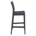 Siesta Ares Outdoor Resin Barstool Set of 2