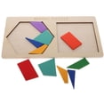 thumbnail image 1 of Minkissy Montessori Shape Puzzle For Intellectual Growth Early Learning 1 Set, 1 of 6