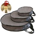 thumbnail image 3 of SUYOLL Gray 35cm Round Storage Bag Heavy Duty Cloth Protective Tote With Zipper Closure And Lift Handle For Home Organization Easy Use, 3 of 3