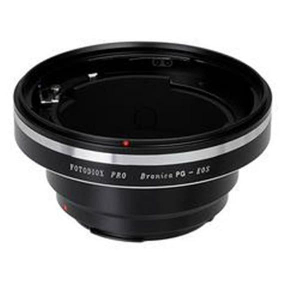 Fotodiox PG-EOS-Pro Pro Lens Mount Adapter - Bronica GS-1 Mount SLR Lenses To Canon EOS Mount SLR Camera Body