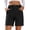 01# Black, variant on UKHCCC Outdoor Cargo Shorts for Women Multi-Pocket High Waist Button Fly Travel Golf Casual S-2XL