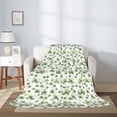 thumbnail image 2 of Fuzoiu St Patrick's Day3 Print Flannel Throw Blanket,Light Weight Warm Decorative,Throw Blanket Cover for Sofa, Couch, Bedroom,Travel-40"x30", 2 of 6