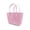 Pink, variant on 14 Inch EVA Perforated Beach Tote Bag, Waterproof Sandproof Rubber Handbag for Pool Grocery Travel Sports