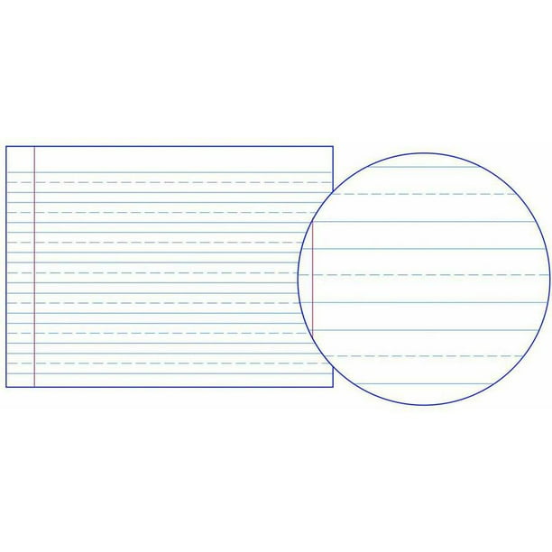 American Paper Converters Student Manuscript Paper, Grade 2, 12" x 9