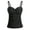 Black, variant on Women's Underwire Tankini Top Only Tummy Control Swimsuit Top Push Up Bathing Suit Top No Bottom, Large