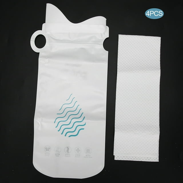 Eco-Friendly Convenient Replaceable Emergency Urine Bag, Urine Collection Bag, Traveling And Camping For Continent People With Mobility Disorders