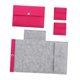 thumbnail image 2 of Estuche de almacenamiento de 3 piezas para agujas de tejer circulares para principiantes rojo, 2 of 9