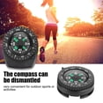 thumbnail image 3 of Ryanli Micro Wrist Compass Orienteering Small | Watch Band Portabal or Bracelet Compasses with Rotating Bezel for Hiking, Backpacking, and Survival Navigation Y1D8, 3 of 9