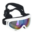 thumbnail image 1 of EOTVIA Dog Wear Sunglasses, Large Dog Goggles Colorful Lens Windproof Adjustable Straps For Riding Motorcycle For Swimming, 1 of 8