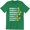 Green, variant on Make My Day Emoji - Funny My Whole Weekend Men's T-Shirt