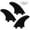 Black, variant on 3PCS FCS Fins Surfboard Fin Thrusters Tir Fins Fiberglass Nylon Surf Fins GX / M5 / G1 / G3 / G5 / G7