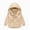 Beige, variant on zuwimk Girls Windbreaker Jacket - Lightweight Wind and Water Resistant Insulated Girls Jacket with Storm Cuff Sleeves & Hood(4-5Years,Light Pink)