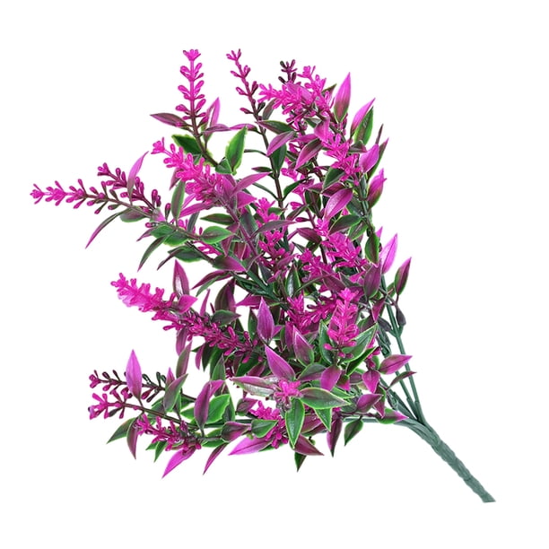 Naiovety Plantas artificiales que son fáciles de limpiar y perfectas para un estilo de vida ajetreado Flores artificiales Flores artificiales Decoración del hogar Loto rojo