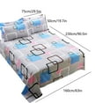 thumbnail image 3 of EIGTHTAIL Clearance Queen Size Comforter Set Bedding Sets - Season Bedding Sheet Comforters Sets with 2 Pillow Cases 3 Pcs Bed Set Down Sheet Set Shrinkage and Fade Resistants Easy Care, 3 of 6