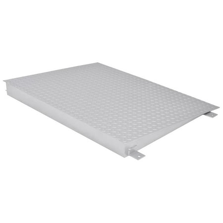 Global Industrial Ramp For 4'x4' Pallet Scales, 48"Lx36"Wx4"H, 10,000 lb Capacit