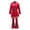Style-C, variant on Red Halloween Cosplay Costume Full Set Crimson Villain Princess Jumpsuit Outfit Storybook Fantasy Dress-Up Apparel for Festive Party Themed Events