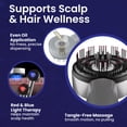 thumbnail image 3 of NuFlair Scalp Massage & Oil Applicator Brush Cordless Massager, 3 of 10