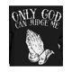 thumbnail image 3 of [ Graphic Tee] Graphic T-Shirt - Casual Crew Neck, Regular Fit, Slight Stretch Knit Fabric, Praying Hands Print, All-Season Tee, 3 of 4