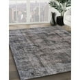 thumbnail image 3 of Ahgly Company Machine Washable Indoor Rectangle Industrial Modern Gray Area Rugs, 8' x 12', 3 of 7