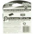 thumbnail image 2 of Energizer Rechargeable D Batteries, NiMH, 2500 mAh, 2 count, 2 of 4