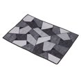 thumbnail image 2 of Alfombra moderna abstracta para interiores, contemporánea, plegable, fina, con estampado, suave, antideslizante, para dormitorio, sala de estar, comedor, guardería., 2 of 8